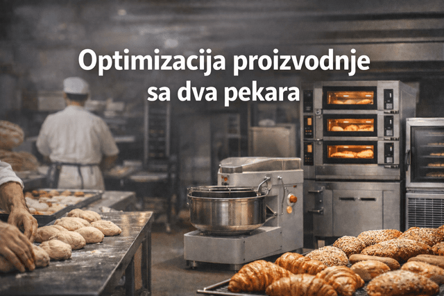 Pekara sa 2 radnika? Evo kako je to moguće uz pravu opremu